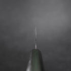 Funayuki White Steel #2 Kurouchi Grüner Urushi Griff 150mm-[Musashi]-[Japan-Küchenmesser]