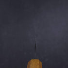 Funayuki White Steel #2 Kurouchi Eichenholz Griff 155mm-[Musashi]-[Japan-Küchenmesser]