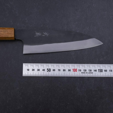 Funayuki White Steel #2 Kurouchi Eichenholz Griff 155mm-[Musashi]-[Japan-Küchenmesser]