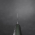 Funayuki White Steel #2 Kurouchi Grüner Urushi Griff 150mm-[Musashi]-[Japan-Küchenmesser]