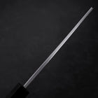 Garasuki Ausbeinmesser White Steel #2 Poliert Büffelhorn und Teakholz Griff 150mm-[Musashi]-[Japan-Küchenmesser]