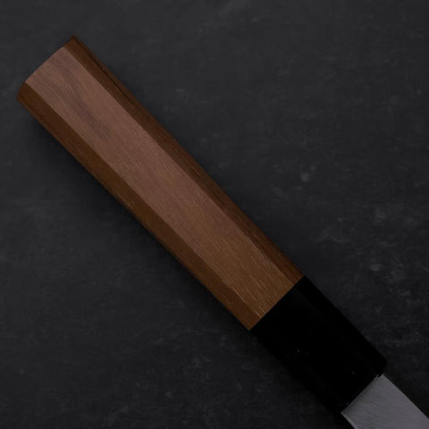 Garasuki Ausbeinmesser White Steel #2 Poliert Büffelhorn und Teakholz Griff 150mm-[Musashi]-[Japan-Küchenmesser]