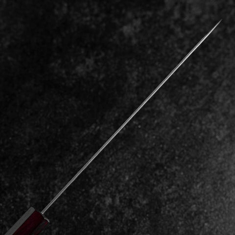 Gyuto 440C Nashiji Damast Lila Urushi Griff 210mm-[Musashi]-[Japan-Küchenmesser]