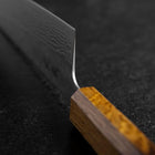 Gyuto 440C Nashiji Damast Yaki Urushi Griff 210mm-[Musashi]-[Japan-Küchenmesser]