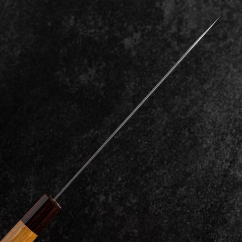 Gyuto 440C Nashiji Damast Zelkove Griff 210mm-[Musashi]-[Japan-Küchenmesser]
