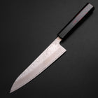 Gyuto 440C Nashiji Kagami Damast Feuer Urushi Griff 180mm-[Musashi]-[Japan-Küchenmesser]