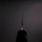 Gyuto 440C Nashiji Kagami Damast Feuer Urushi Griff 180mm-[Musashi]-[Japan-Küchenmesser]
