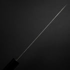 Gyuto 440C Nashiji Kagami Damast Feuer Urushi Griff 180mm-[Musashi]-[Japan-Küchenmesser]