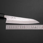 Gyuto 440C Nashiji Kagami Damast Feuer Urushi Griff 180mm-[Musashi]-[Japan-Küchenmesser]
