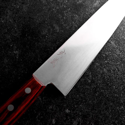 Gyuto 440C Polished Western Handle 190mm (7.5”)-[Musashi]-[Japan-Küchenmesser]