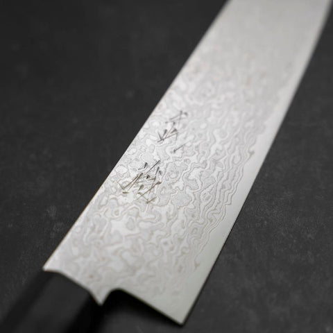 Gyuto AUS-10 Damast Roter Kirschholz Griff 210mm-[Musashi]-[Japan-Küchenmesser]