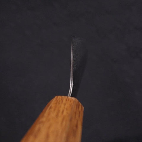 Gyuto AUS-10 Mirror Tsuchime Damascus Yaki Urushi Handle 210mm (8.3”)-[Musashi]-[Japan-Küchenmesser]
