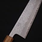 Gyuto AUS-10 Mirror Tsuchime Damascus Yaki-Urushi Handle 240mm (9.4”)-[Musashi]-[Japan-Küchenmesser]