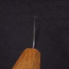Gyuto AUS-10 Mirror Tsuchime Damascus Yaki-Urushi Handle 240mm (9.4”)-[Musashi]-[Japan-Küchenmesser]