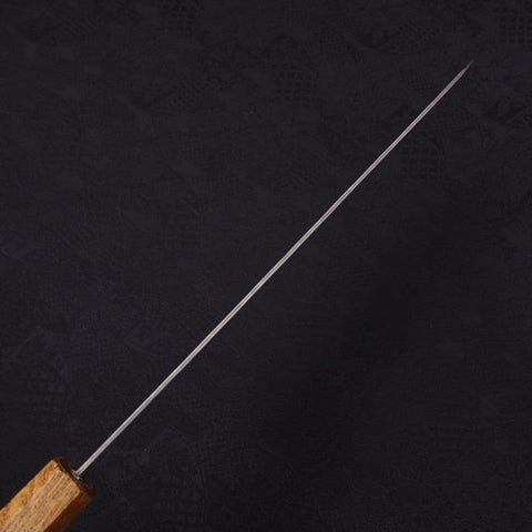 Gyuto AUS-10 Mirror Tsuchime Damascus Yaki-Urushi Handle 240mm (9.4”)-[Musashi]-[Japan-Küchenmesser]