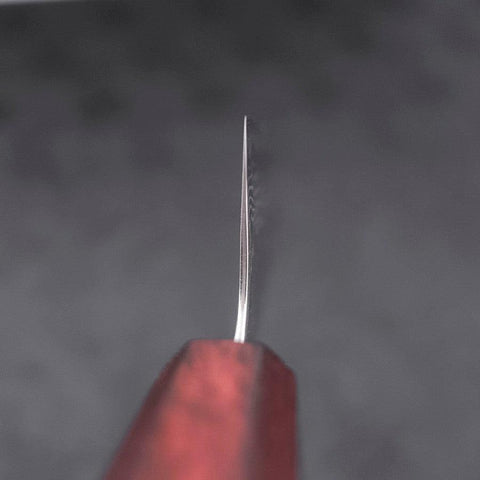Gyuto AUS-10 Nashiji Damast Lila Urushi Griff 210mm-[Musashi]-[Japan-Küchenmesser]