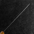 Gyuto AUS-10 Nawame Damast Yaki Urushi Griff 240mm-[Musashi]-[Japan-Küchenmesser]