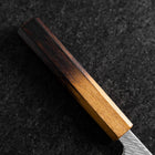 Gyuto AUS-10 Nawame Damast Yaki Urushi Griff 240mm-[Musashi]-[Japan-Küchenmesser]