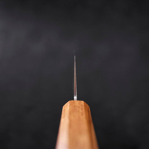 Gyuto AUS-10 Poliert Eichenholz Griff 240mm-[Musashi]-[Japan-Küchenmesser]