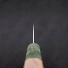 Gyuto AUS-10 Poliert Grüner Ahornholz Griff 210mm-[Musashi]-[Japan-Küchenmesser]