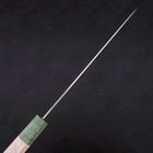 Gyuto AUS-10 Poliert Grüner Ahornholz Griff 210mm-[Musashi]-[Japan-Küchenmesser]