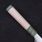 Gyuto AUS-10 Poliert Grüner Ahornholz Griff 210mm-[Musashi]-[Japan-Küchenmesser]