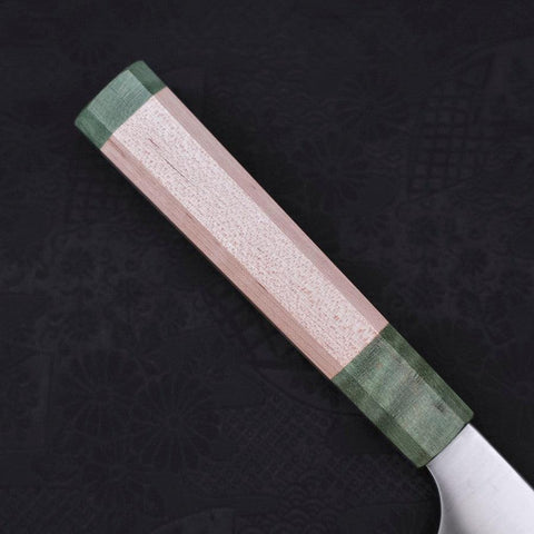 Gyuto AUS-10 Poliert Grüner Ahornholz Griff 210mm-[Musashi]-[Japan-Küchenmesser]