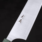 Gyuto AUS-10 Poliert Grüner Ahornholz Griff 240mm-[Musashi]-[Japan-Küchenmesser]