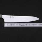 Gyuto AUS-10 Poliert Grüner Ahornholz Griff 240mm-[Musashi]-[Japan-Küchenmesser]