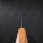 Gyuto AUS-10 Polished Oak Handle 180mm-[Musashi]-[Japanese-Kitchen-Knives]