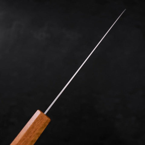 Gyuto AUS-10 Polished Oak Handle 180mm-[Musashi]-[Japanese-Kitchen-Knives]