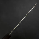 Gyuto AUS-10 Tsuchime Damascus Shitan Walnut Handle 180mm (7”)-[Musashi]-[Japan-Küchenmesser]