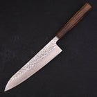 Gyuto AUS-10 Tsuchime Damascus Sumi Urushi Handle 210mm-[Musashi]-[Japan-Küchenmesser]
