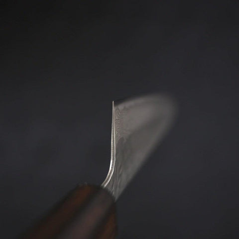 Gyuto AUS-10 Tsuchime Damascus Sumi Urushi Handle 210mm-[Musashi]-[Japan-Küchenmesser]