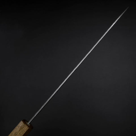 Gyuto AUS-10 Tsuchime Damascus Yaki Urushi Handle 210mm (8.3”)-[Musashi]-[Japan-Küchenmesser]