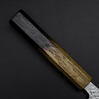 Gyuto AUS-10 Tsuchime Damascus Yaki Urushi Handle 210mm (8.3”)-[Musashi]-[Japan-Küchenmesser]