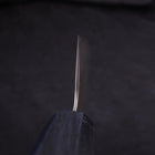 Gyuto AUS-10 Tsuchime Damast Dunkelblauer Urushi Griff 210mm-[Musashi]-[Japan-Küchenmesser]