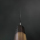 Gyuto AUS-10 Tsuchime Damast Rosenholz-Walnuss Griff 180mm-[Musashi]-[Japan-Küchenmesser]