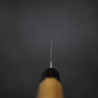 Gyuto AUS-10 Tsuchime Damast Zelkove Griff 240mm-[Musashi]-[Japan-Küchenmesser]