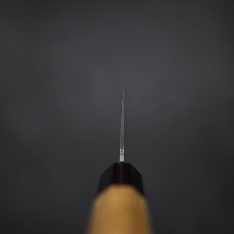Gyuto AUS-10 Tsuchime Damast Zelkove Griff 240mm-[Musashi]-[Japan-Küchenmesser]
