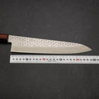 Gyuto AUS-10 Tsuchime Damast Zelkove Griff 240mm-[Musashi]-[Japan-Küchenmesser]