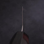 Gyuto AUS-10 Wellen Nickel Damast Büffelhorn und Magnolienholz Griff 210mm-[Musashi]-[Japan-Küchenmesser]