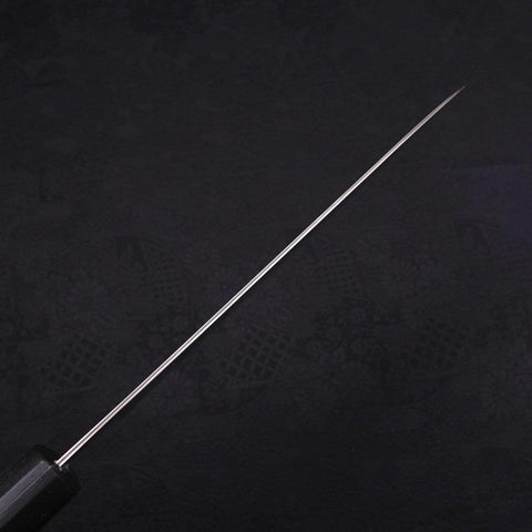 Gyuto AUS-10 Wellen-Nickel Damast Schwarzer Ozeanplastik Griff 180mm-[Musashi]-[Japan-Küchenmesser]