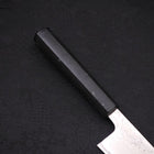 Gyuto AUS-10 Wellen-Nickel Damast Schwarzer Ozeanplastik Griff 180mm-[Musashi]-[Japan-Küchenmesser]