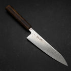 Gyuto AUS-10 Wellen-Nickel Damast Sumi Urushi Griff 180mm-[Musashi]-[Japan-Küchenmesser]