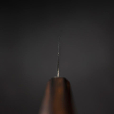 Gyuto AUS-10 Wellen-Nickel Damast Sumi Urushi Griff 210mm-[Musashi]-[Japan-Küchenmesser]