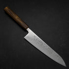 Gyuto AUS-10 Wellen-Nickel Damast Sumi Urushi Griff 210mm-[Musashi]-[Japan-Küchenmesser]