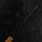 Gyuto AUS-8 Kurouchi Tsuchime Yaki Urushi Griff 200mm-[Musashi]-[Japan-Küchenmesser]