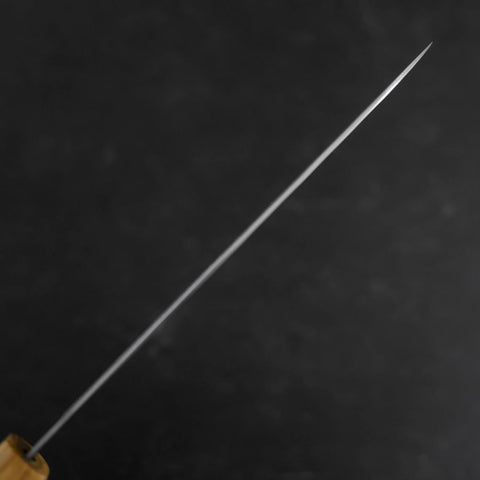 Gyuto AUS-8 Nashiji Olive Handle 195mm (7.7”)-[Musashi]-[Japan-Küchenmesser]