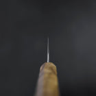 Gyuto AUS-8 Nashiji Olivenholz Griff 150mm-[Musashi]-[Japan-Küchenmesser]